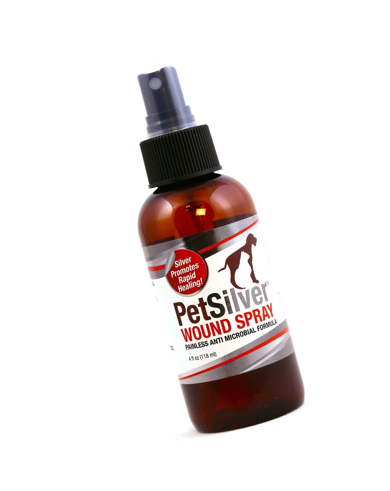 Petsilver Wound Spray With Chelated Silver. Rapid Healing For Hot Spots, Cuts...