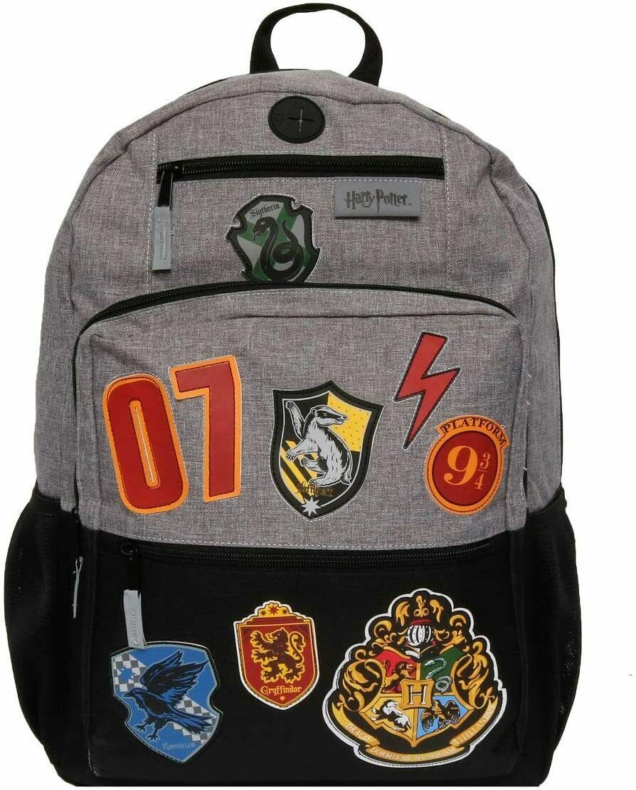 New Harry Potter Hogwarts 18" School Backpack For Kid's - Black