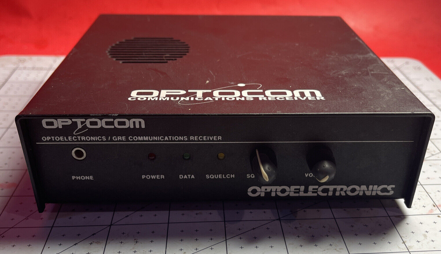 Optoelectronics Optocom Gre Communications Receiver Scanner
