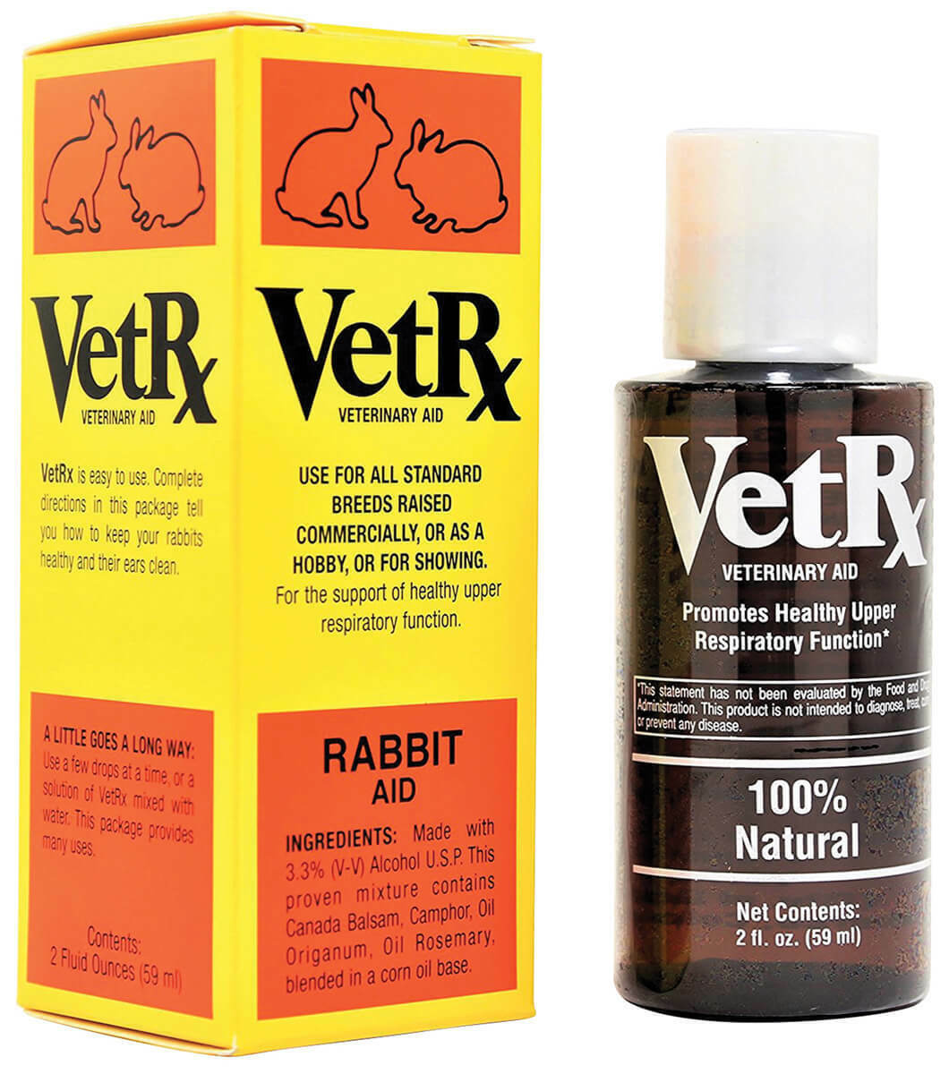 Vetrx Rabbit Aid For Respiratory Support 2fl Oz (59ml)
