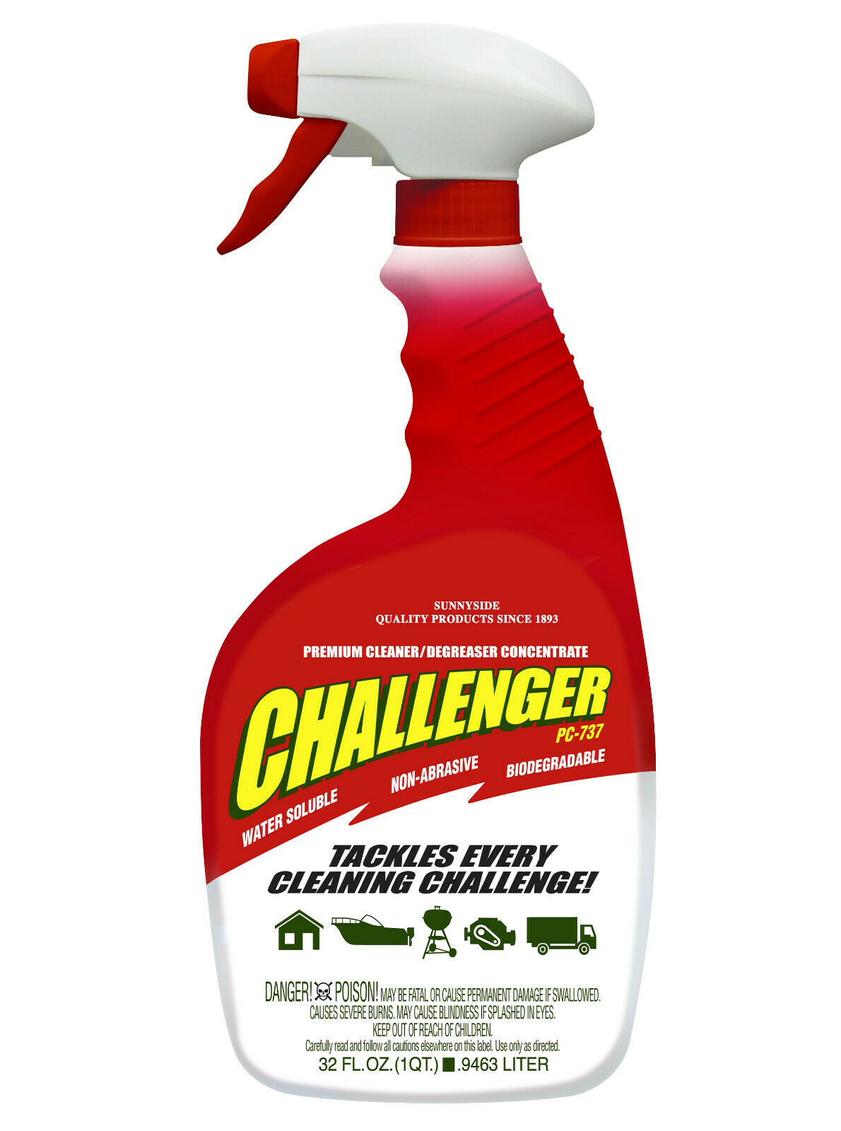 Challenger Concentrated Degreaser - Quart