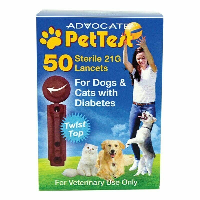 Advocate Pet Test Twist Top Lancet 2 Pack  Pt 130     (100 Ct)