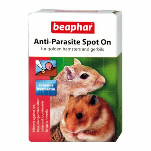 Beaphar Anti-parasite Spot-on Hamster/gerbil -wormer Lice Fleas Etc
