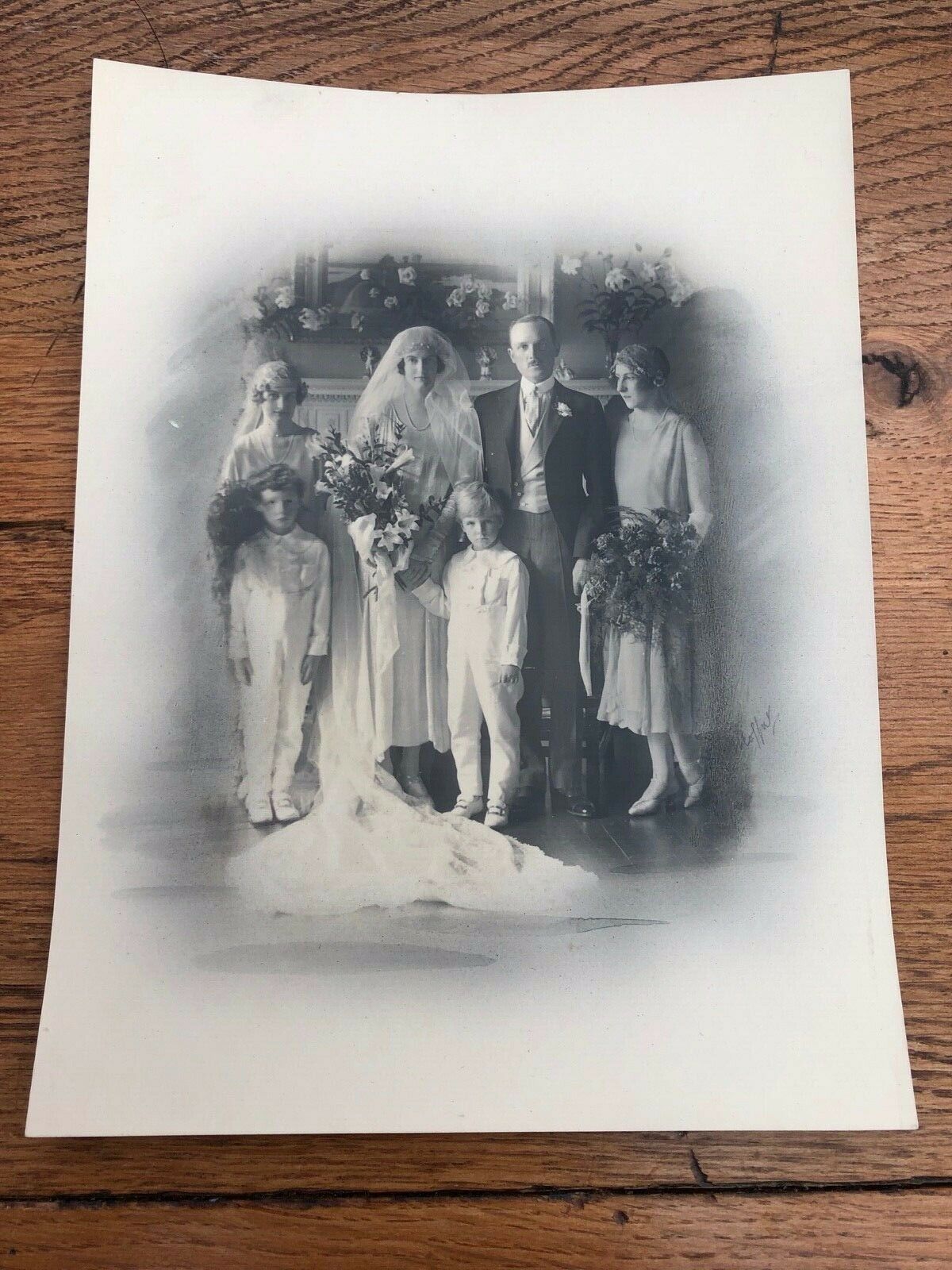 Socialite Wedding Photograph From 1925
