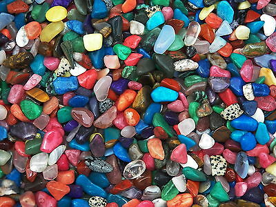 Tumbled Polished Gemstone Mix #3 - Over 1000 Carats And 100+ Gemstones