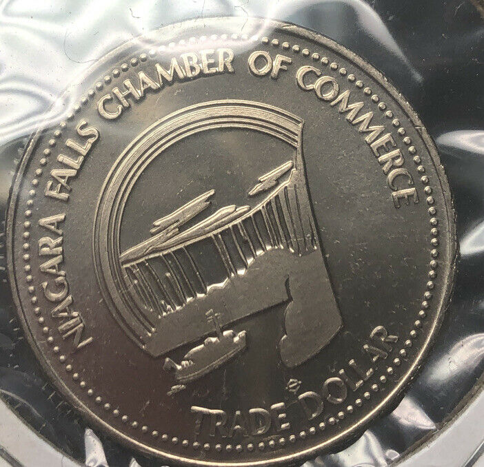 1977 Niagara Falls Ontario $1 Trade Token Chamber Of Commerce - Enn Coins