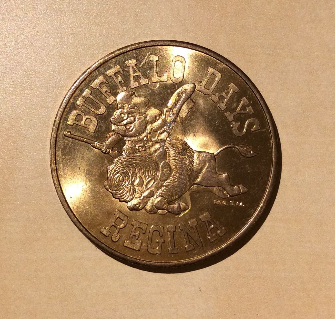 Buffalo Days Regina 1867 - 1967 Centennial 50 Cents