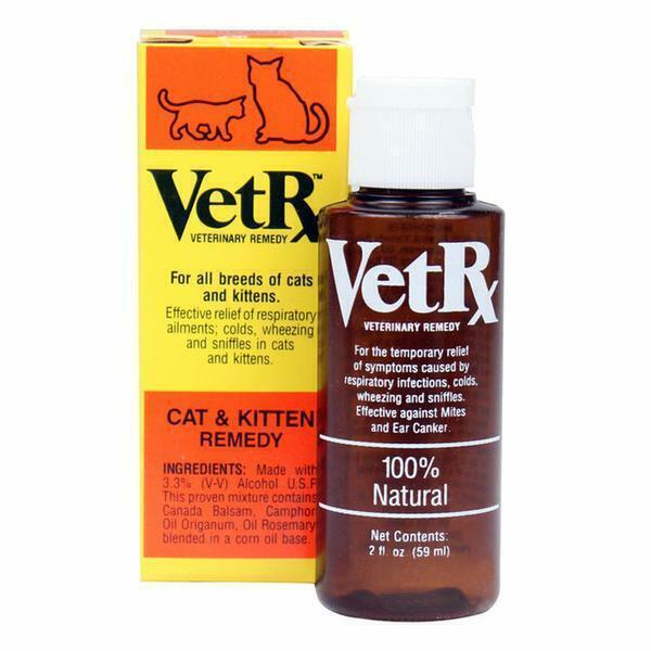 Vetrx Cat & Kitten Aid Respiratory Function Support For Felines 2 Oz.