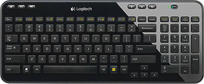 Logitech - K360 Wireless Keyboard - Black