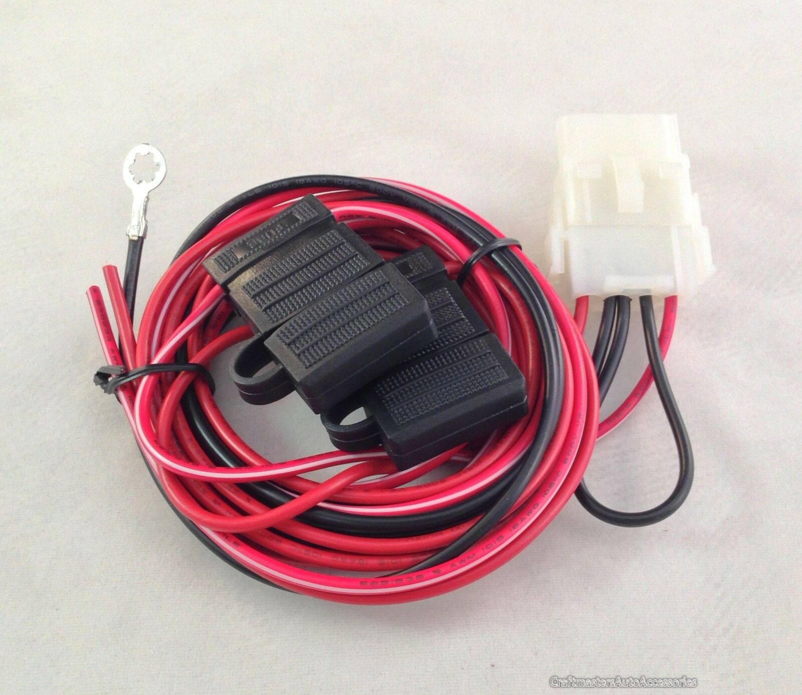 Truck Cap Wiring Harness For Third Brake Light And 12 Volt Dome Light  C90-907