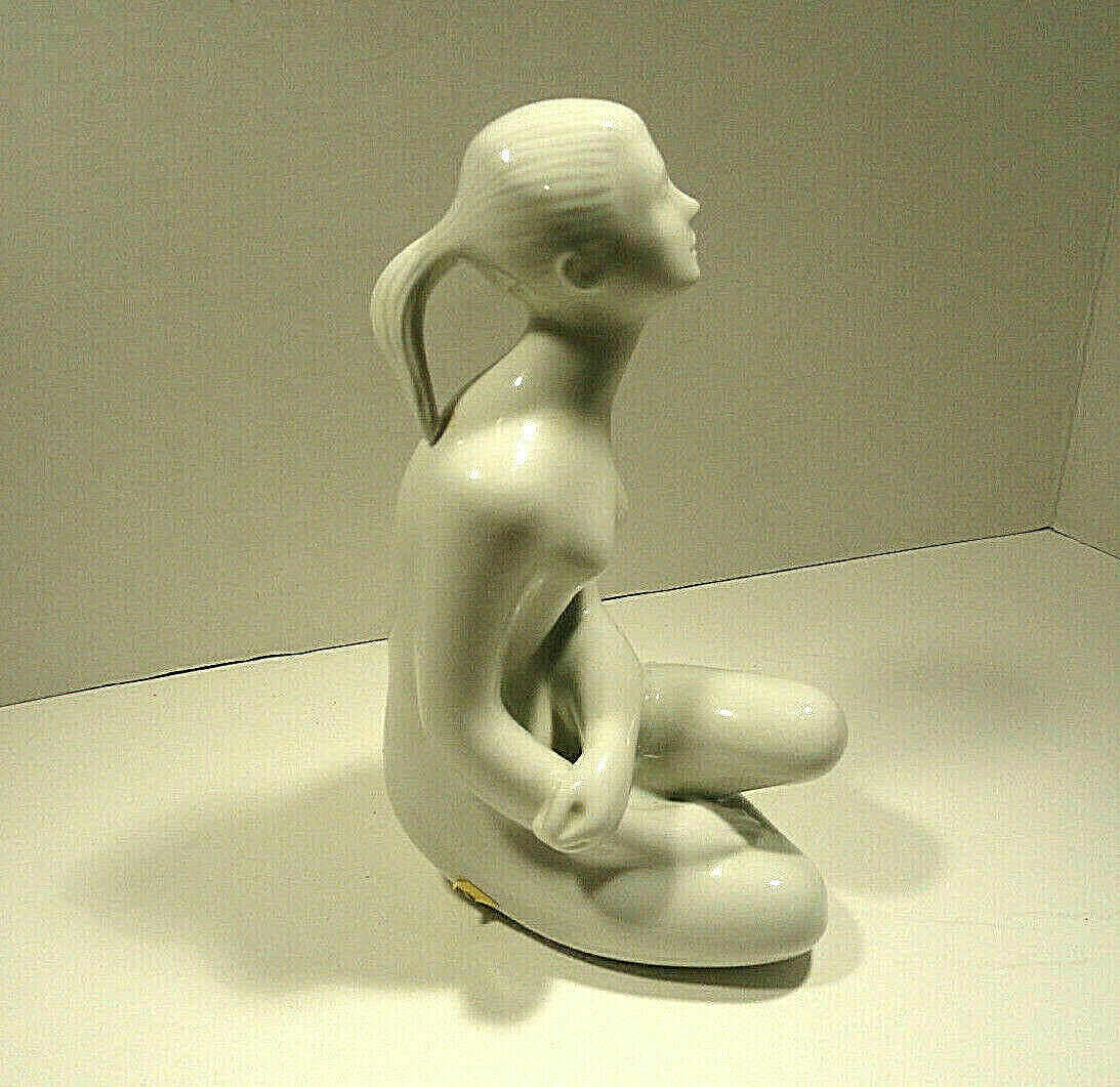 Royal Dux Bohemia Porcelain Nude Figurine
