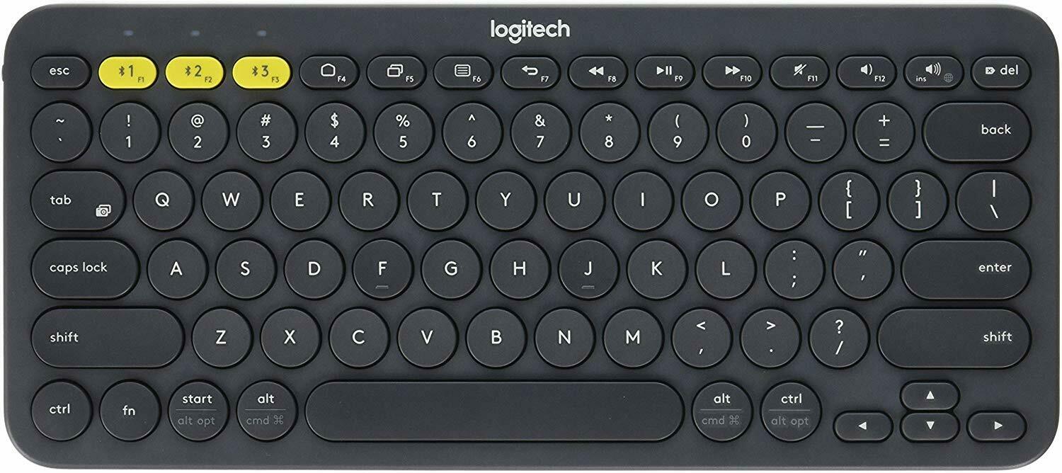 Logitech K380 Multi-device Ultra Thin Wireless Bluetooth Keyboard Android Ios