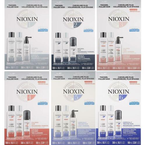 Nioxin System Starter Kit [choose From 1, 2, 3, 4, 5, 6] Brand New & Authentic