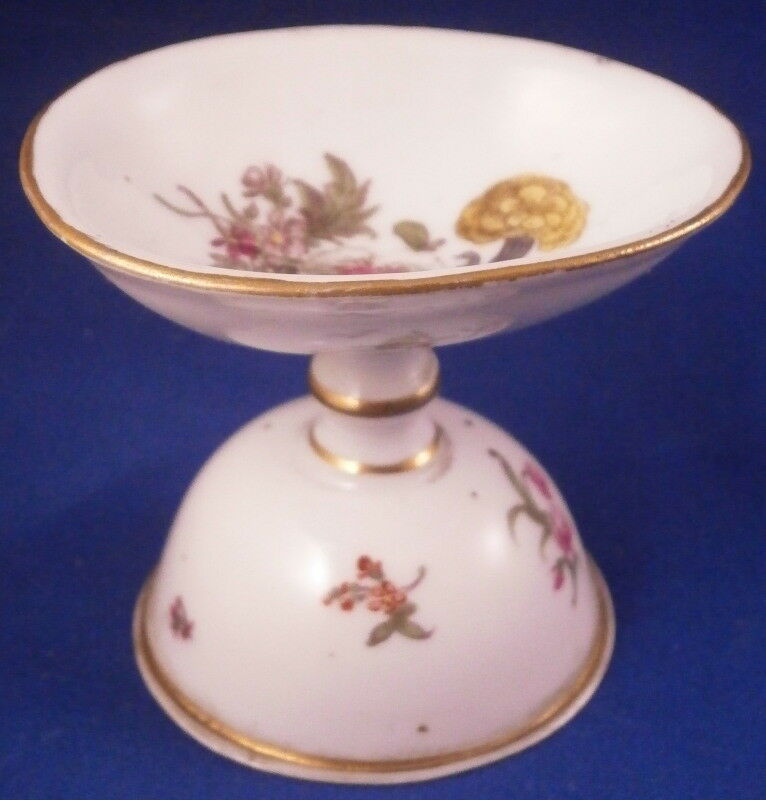 Antique 18thc Meissen Porcelain Floral Eggcup Porzellan Eierbecher Egg Cup