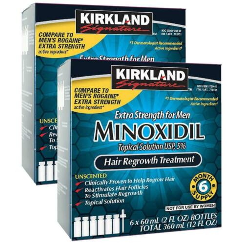 Kirkland Minoxidil 5% Extra Strength 12 Month Supply Mens Hair Treatment