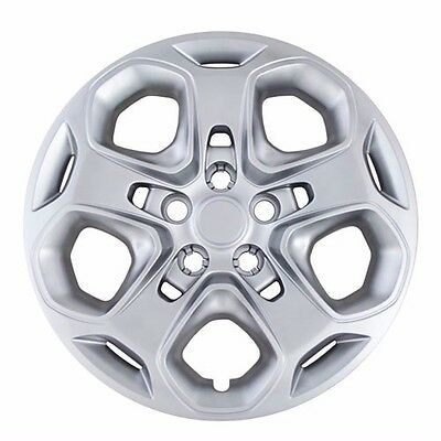 New 2010 2011 2012 Ford Fusion 17" Bolt-on Silver Hubcap Wheelcover Replacement
