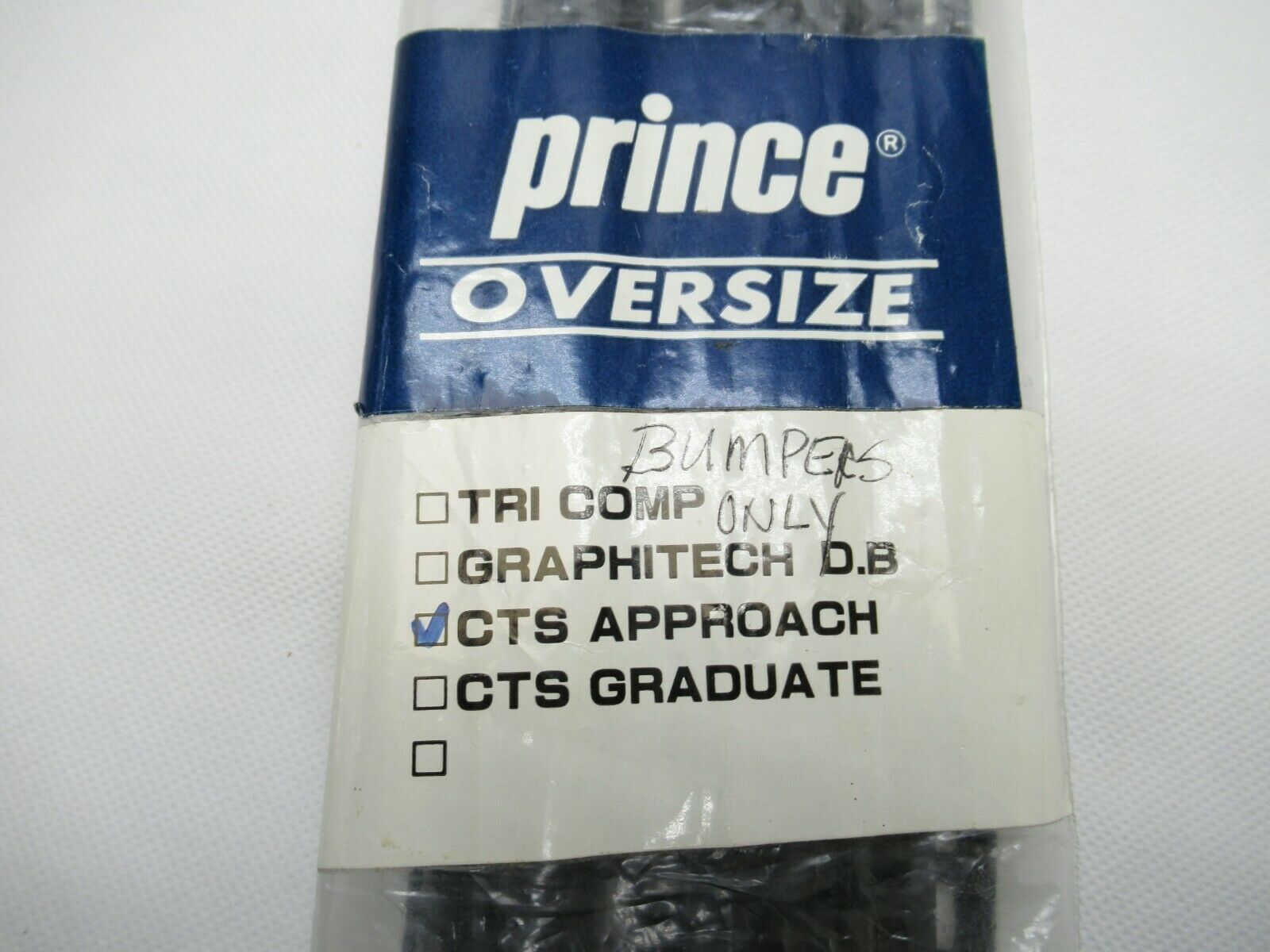 Bumperguard Only: Prince Cts Approach 110 (16x19)