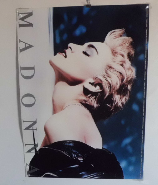 Madonna Japan Original B2 Poster Unused