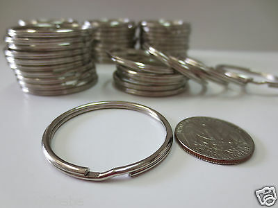 Wholesale Lot  500,200,100..10 Split Rings Keyrings 1.5"/1 1/2"(38mm) Diameter