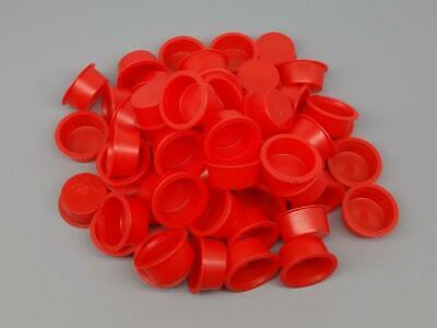 100pc 1" Plastic Fireworks Plugs End Caps For Pyro Cardboard Tubes Salute
