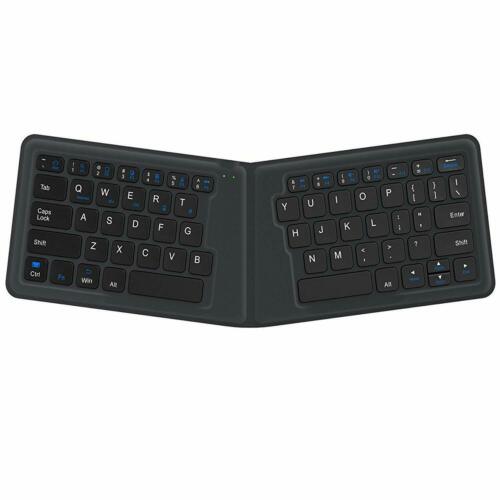 Iclever Foldable Bluetooth3.0 Keyboard Multi-device Portable Keyboard For Ios...