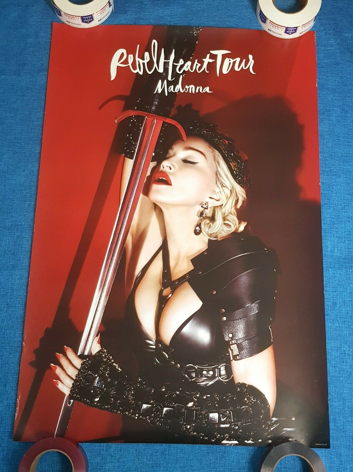 Madonna Official Rebel Heart Tour Poster 2015 Boy Toy Joan Of Arc
