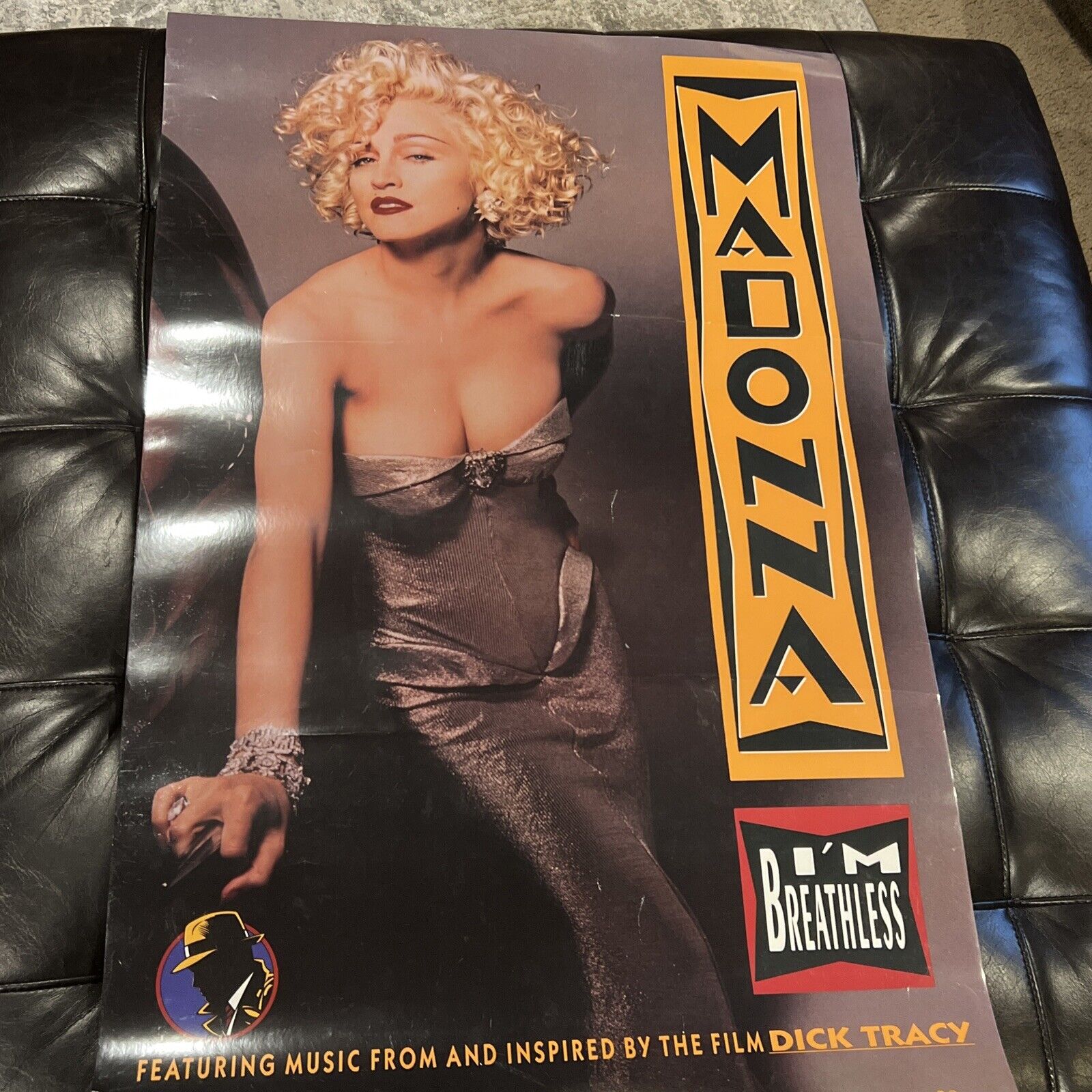 Madonna 1990 I'm Breathless: Music From The Film Dick Tracy Promo Poster