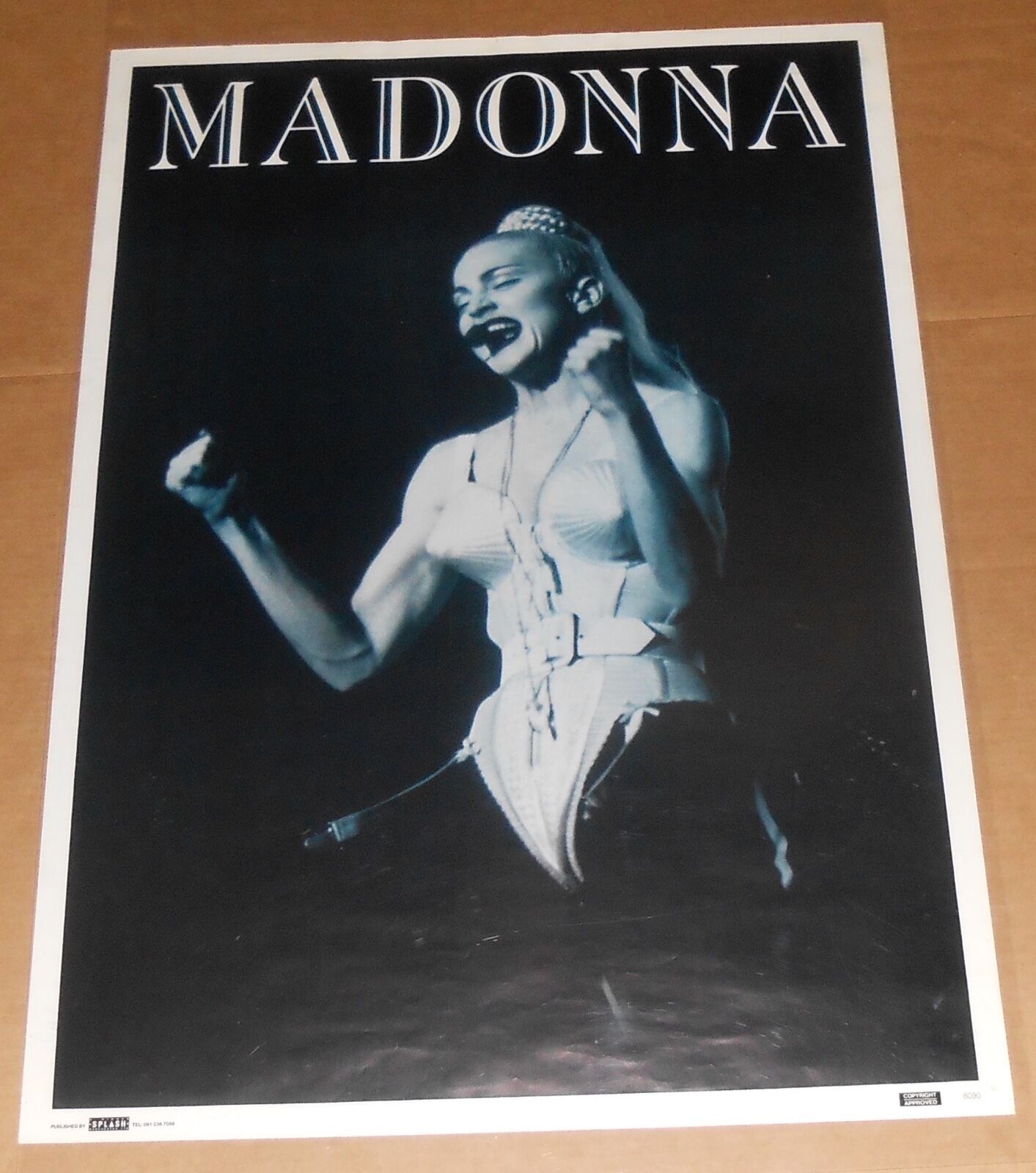 Madonna #8090 Poster Original 35.5x25 Rare