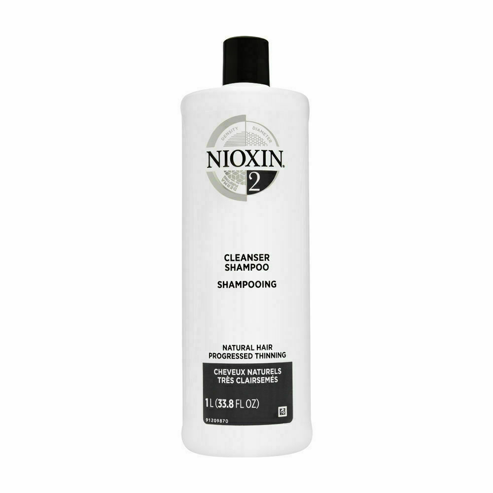 Nioxin System 2 Hair Thickening Cleanser Shampoo 33.8oz "free Shipping"