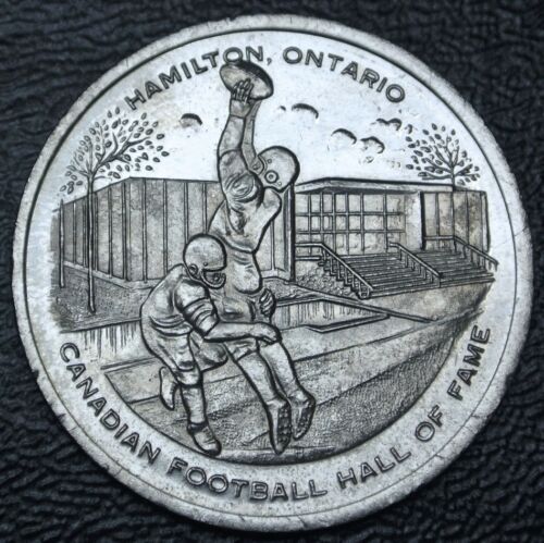1972 Canadian Football Hall Of Fame Grey Cup Dollar Token - 16th Year Hamilton