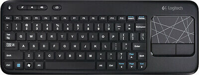 Logitech - K400 Wireless Keyboard - Black