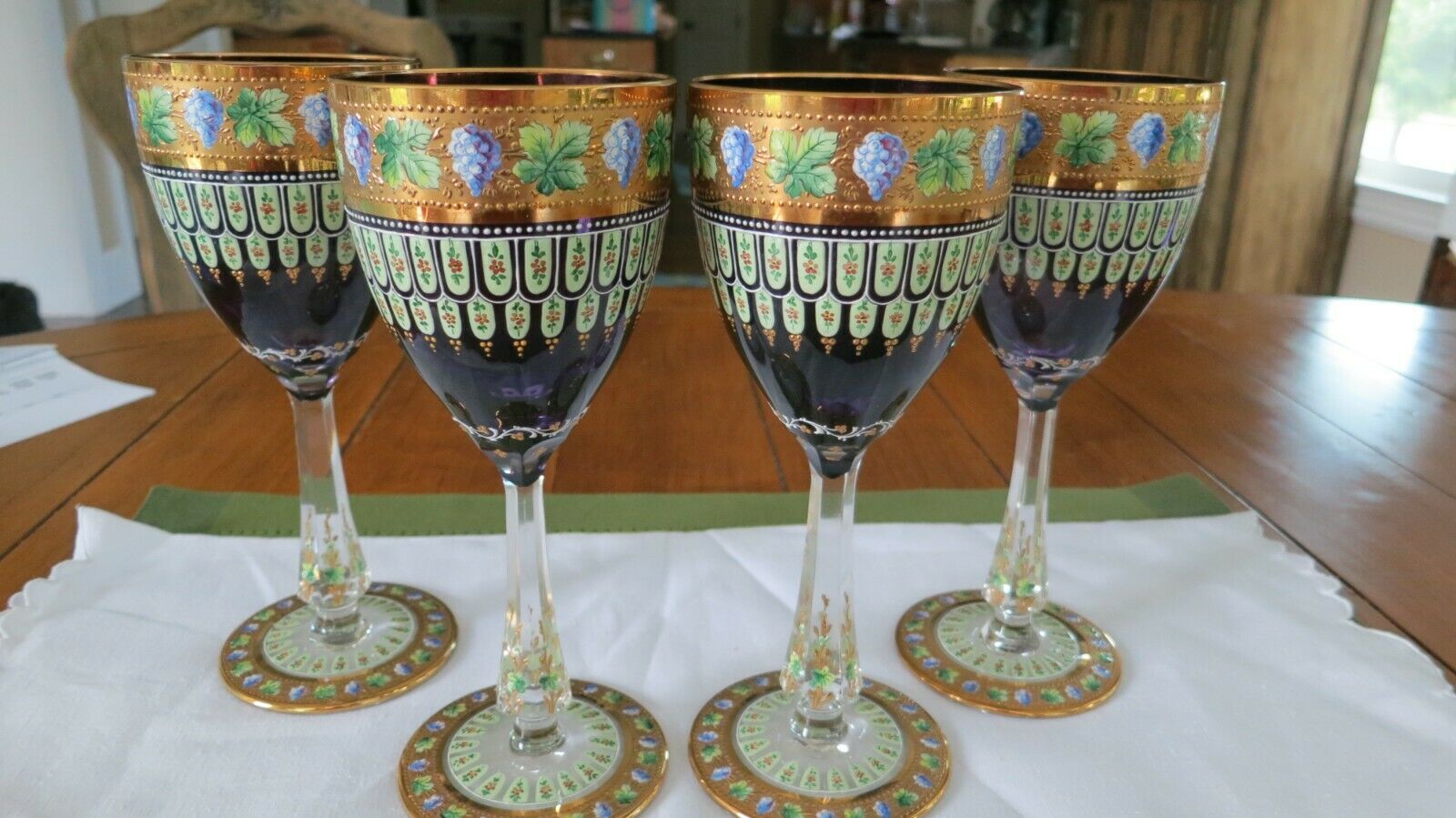 Moser Goblet/ Wine Glass Absolutely Fantastic