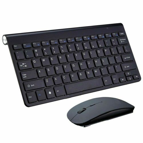 Wireless Keyboard Ultra Slim & Mouse For Apple Mac Laptop Pc Surface Pro W Usb-a