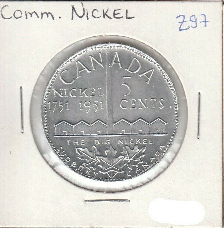 Canada Medallion - Circulated - Big Nickel Sudbury Ontario 1951 - Z97